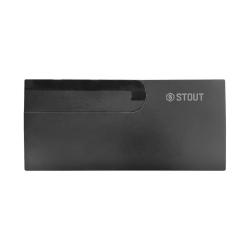 Проводной контроллер STOUT термоэлектрическимих приводов, 8 зон, для управления теплыми полами, цвет черный, настенный STE-3050-650522