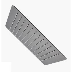 Верхний душ Raglo R451.55.09 квадратная, 1 режим, размер 300х300 мм, нержавеющая сталь, цвет графит, для душа/ванной, на стену/на потолок