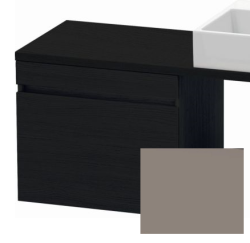 Тумба/шкафчик для консоли/столешницы Duravit DuraStyle под раковину 60х47,8х51,2 см, подвесная, ДСП, цвет: дуб черный/базальт, 1 выдвижной ящик, прямоугольная