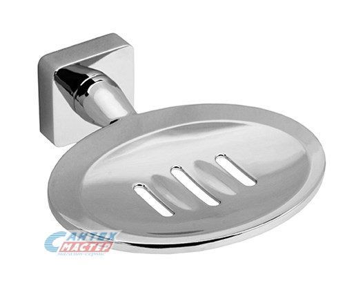Мыльница Wasserkraft Lippe K-6569 настенная решетка хром