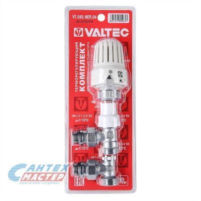 Комплект терморегулирующего оборудования VALTEC прямой 1/2" х 3/4" евроконус