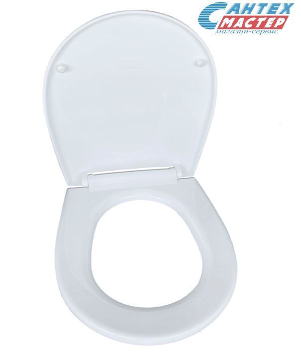 Сиденье для унитаза IDDIS с микролифтом, полипропилен, размер 36х42,3 белая крышка, сидушка, стульчак NE01PS0i31 (Иддис)