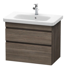 Тумба под раковину для консоли/столешницы Duravit DuraStyle 90х54,8х51,2 см, подвесная, ДСП, цвет: сосна терра, 2 выдвижных ящика, прямоугольная
