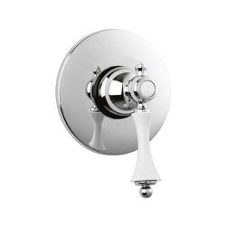 Смеситель для душа Cezares Margot, встраиваемый, однорычажный, без излива, керамический, латунь, внутренний (скрытый монтаж), цвет хром Смеситель для душа Cezares Margot, встраиваемый, однорычажный, без излива, керамический, латунь, внутренний (скрытый монтаж), цвет хром