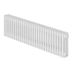 Радиатор Royal Thermo Insignia VC3030 стальной 3 трубчатый, 28 секций, нижнее подключение, для отопления квартиры, дома, водяные, мощность 1428 Вт, цвет белый RAL9016