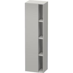 Пенал Duravit DuraStyle, 50x36x180 см, подвесной, (левый), с дверцей, с закрытыми/открытыми полками, цвет: бетонно-серый, в ванную комнату