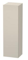 Пенал Duravit DuraStyle, 40x36x140 см, подвесной, (правый), с дверцей, с полкой, со стеклянными полками, цвет: серо-коричневый, в ванную комнату