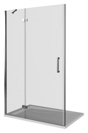 Душевое ограждение BAS Good Door Satun WTW-120-C-CH-R правое 1200х1850 прозрачное стекло