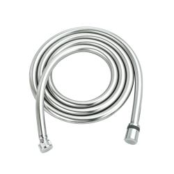 Шланг для душа Lemark, 150 см, 1/2” и 1/2”  для душа/лейки/ванны, ПВХ, без лейки, внутренняя резьба, пластик, цвет серый