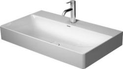 Раковина DURAVIT DuraSquare 80х47х14,5 см, подвесная, прямоугольная, санфарфор, шлифованная, цвет белый, без отверстия под смеситель, без перелива