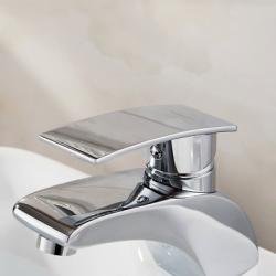 Смеситель для раковины/умывальника LEDEME однорычажный, неповоротный, длина излива 132 мм, латунь, цвет хром