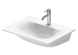 Раковина DURAVIT Viu, 45х32х13,5 см, подвесная, прямоугольная, санфарфор, цвет белый, с 1 отверстием под смеситель, без перелива