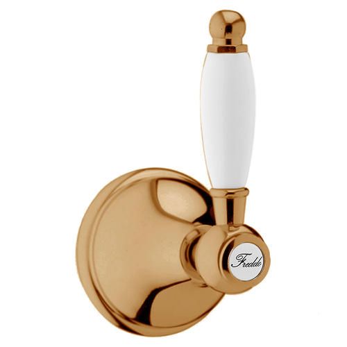 Смеситель для душа Webert Ottocento однорычажный, скрытого монтажа, керамический, настенный, без излива/шланга/лейки, латунь бронза