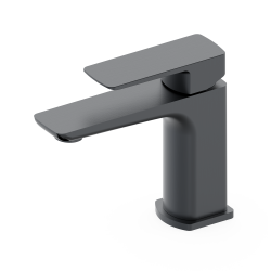 Смеситель для раковины/умывальника Oliveeka D Line однорычажный, неповоротный, фиксированный, длина излива 123 мм, латунь, цвет золотой матовый