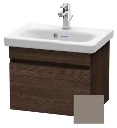 Тумба/шкафчик для консоли/столешницы Duravit DuraStyle под раковину 30х47,8х51,2 см, подвесная, ДСП, цвет: каштан темный/базальт, 1 выдвижной ящик, прямоугольная