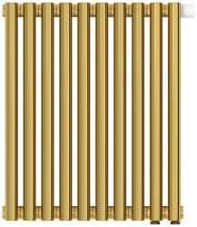 Радиатор отопления Сунержа Эстет-11 EU50 500х450 10 секций, цвет золото, нижнее подключение, нержавеющая сталь, трубчатый