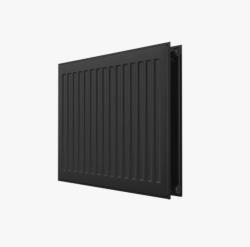Радиатор Royal Thermo HYGIENE 20/450/1600 стальной, панельный, боковое подключение, для отопления квартиры, дома, водяные, мощность 2118 Вт, настенный, цвет черный