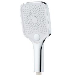 Лейка душевая Esko SPL1303SQ прямоугольная, 3 режима, 110х120 мм хромированная/пластмассовая, ручная, для душа/ванной