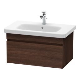 Тумба/шкафчик для консоли/столешницы Duravit DuraStyle под раковину 80х47,8х51,2 см, подвесная, ДСП, цвет: каштан темный, 1 выдвижной ящик, прямоугольная