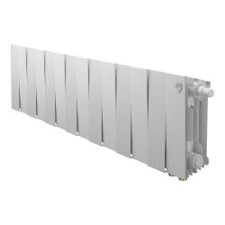 Радиатор отопления Royal Thermo PianoForte 200 Bianco Traffico VDR (14 секций) биметаллический, нижнее, правое подключение, для квартиры, дома, водяные, мощность 1498 Вт, настенный, белый