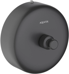 Сушилка для белья Aquatek AQ4994MB выдвижная, настенная, 2,5 м материал нержавеющая сталь, складная, для полотенец/одежды/белья в ванную/туалет/душевую кабину, цвет матовый черный