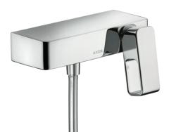 Смеситель для душа Axor Urquiola, однорычажный, керамический, настенный, внешнего/наружнего монтажа, без излива, без шланга/лейки, латунь, цвет хром, на 2 отверстия, для душа/ванной