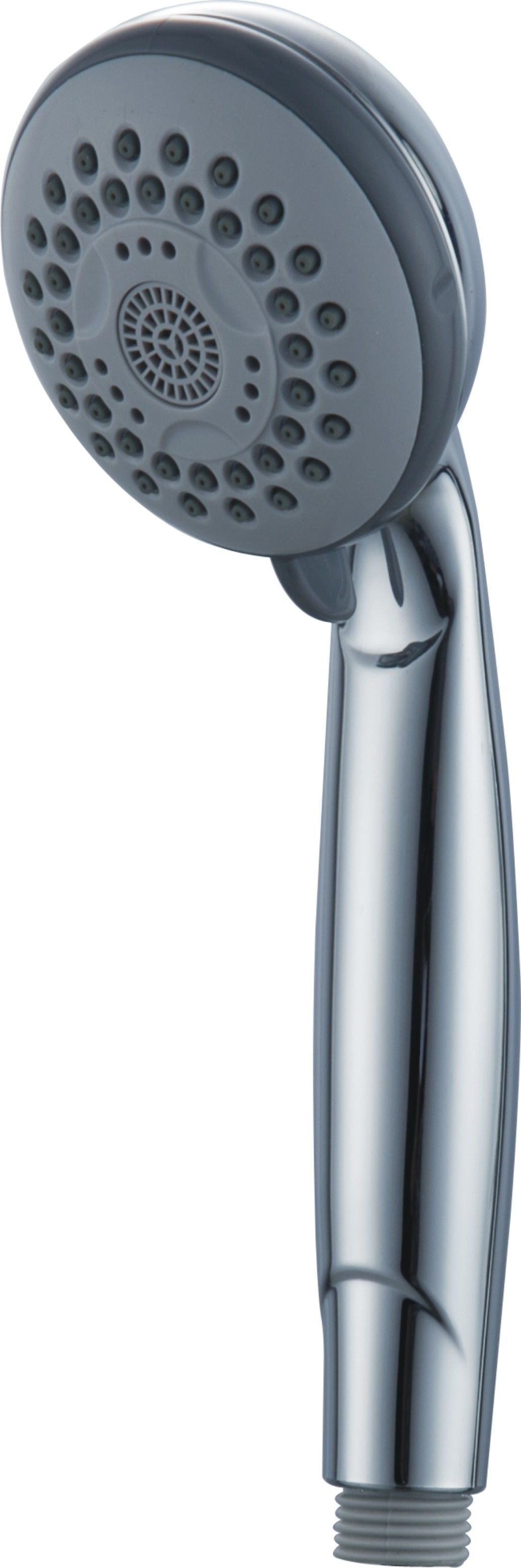 Лейка душевая HAIBA настенная, круглая, с 3 режимами, регулируемая, хромированная/пластмассовая, ручная, для душа/ванной