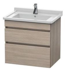 Тумба/шкафчик для консоли/столешницы Duravit DuraStyle под раковину 60х47,8х51,2 см, подвесная, ДСП, цвет: сосна серебристая, 2 выдвижных ящика, прямоугольная