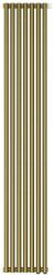 Радиатор отопления Сунержа Эстет-00 EU50 1800х315 7 секций, цвет состаренная бронза, нижнее подключение, нержавеющая сталь, трубчатый