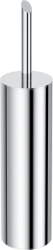 Ершик напольный Deante Silia, форма округлая, нержавеющая сталь, ерш/щетка для туалета/унитаза, туалетный, цвет хром