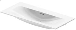 Раковина DURAVIT Viu 103х49х18,5 см, подвесная, прямоугольная, санфарфор, цвет белый, без отверстия под смеситель, слив/перелив