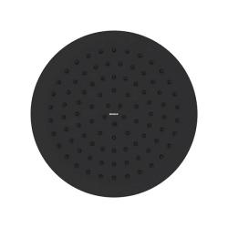 Верхний душ Damixa Scandinavian Pure на подвижном шарнире, круглый, с 1 режимом, тропический душ (лейка), размер диска 250 мм, ABS-пластик, цвет черный, для душа/ванной