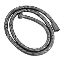 Шланг для душа Raglo R402.15.09, 1/2” и 1/2” для душа/лейки/ванны, в металлической оплетке, без лейки, внутренняя резьба, цвет графит, для душа/ванной