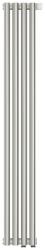 Радиатор отопления Сунержа Эстет-00 EU50 1200х180 4 секции, нижнее подключение, нержавеющая сталь, трубчатый