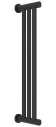 Полотенцесушитель Сунержа Хорда ПП 600х195 водяной, цвет тёмный титан муар