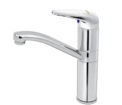 Смеситель для кухни/мойки Варион ROVER, однорычажный, поворотный, керамический, длина излива 155 мм, латунь, цвет хром