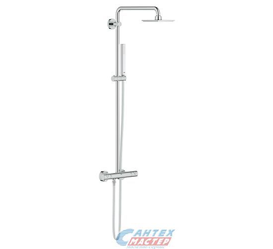 Душевая система Grohe Euphoria Cube 150 с термостатическим смесителем без излива хром 27932000