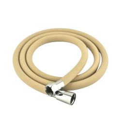 Шланг для душа Melodia Wonder Silicone Anti-twist 1/2"х1/2" 15 мм, 150 см, силикон, бежевый, для смесителя MKP34439BLbg