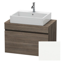 Тумба/шкафчик для консоли/столешницы Duravit DuraStyle под раковину 50х47,8х51,2 см, подвесная, ДСП, цвет: сосна терра/белый матовый, 1 выдвижной ящик, прямоугольная