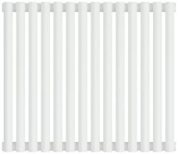 Радиатор отопления Сунержа Эстет-00 500х630 14 секций, цвет матовый белый, универсальное подключение, нержавеющая сталь, трубчатый