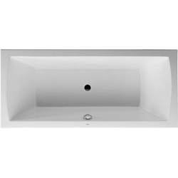 Ванна Duravit Daro 180х80 см встраиваемая, акриловая, цвет: белый, (без гидромассажа, ножек, сифона, фронтальной панели), прямоугольная