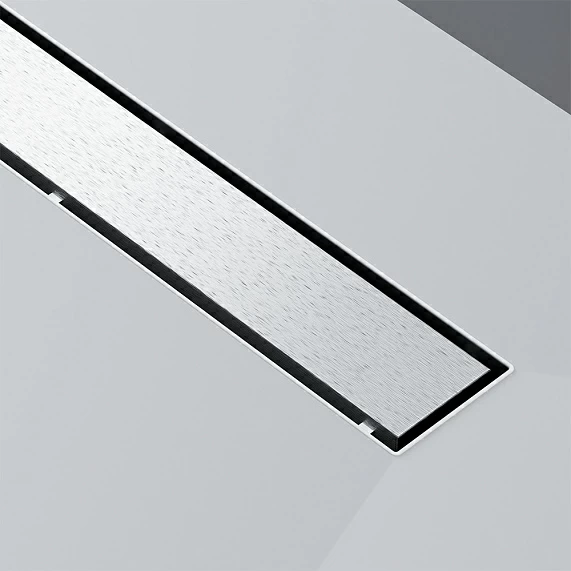 Душевой трап (лоток) AM.PM MasterFlow 600 мм комбинированный затвор со стальной матовой решеткой, под плитку, выходная труба 40/50 мм, линейный