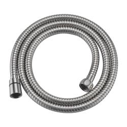 Шланг для душа WasserKRAFT Wern, 150 см, 1/2” и 1/2”  для душа/лейки/ванны, без лейки, внутренняя резьба, ПВХ, в стальной оплетке, цвет никель