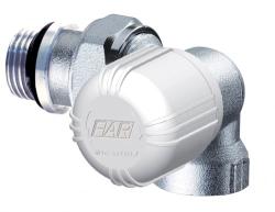 Клапан терморегулирующий трехосевой Far 1/2"вн. с уплотнением EPDM, правый, хромированный FT 1646 12