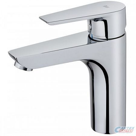 Смеситель для раковины Teka Mallorca однорычажный, излив короткий, длина 121 мм, керамический, латунь, цвет хром, без донного клапана