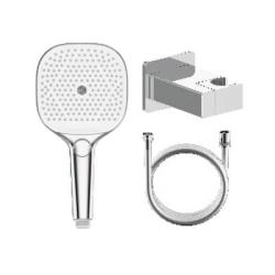 Душевой гарнитур Raglo R476.41 комплект: ручной душ 3 режима/держатель для душа/шланг для душа 150 см, латунь/пластик, цвет хром