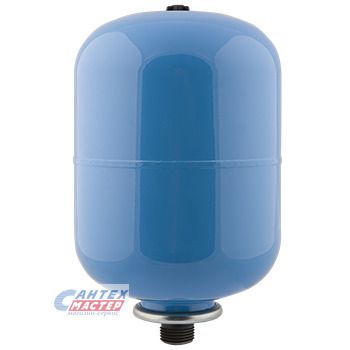 Бак расширительный 6 л (синий) Джилекс 6 ВП без ножек, на стену, вертикальный, мембранный, накопительный, настенный, для воды, антифриза, системы водяного отопления закрытого типа