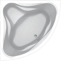 Ванна акриловая C-Bath Aurora, 150х150 см, акриловая, цвет- белый, (без гидромассажа, рамы, фронтальной панели), слив-перелив, четверть круга/угловая, левосторонняя/правосторонняя, левая/правая, универсальная