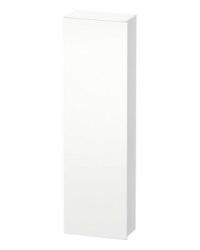 Пенал Duravit DuraStyle, 40x24x140 см, подвесной, (левый), с дверцей, с полкой, со стеклянными полками, цвет: белый матовый, в ванную комнату
