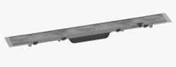 Решетка Hansgrohe RainDrain Rock 60, для душевого трапа 70х5,8 см, цвет нержавеющая сталь, для душа в пол, нержавеющая сталь, прямоугольная, для облицовки плиткой